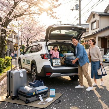【急げ】まだ間に合う！2026年GWを最安で楽しむ予約術と、パパを救う「神グッズ5選」